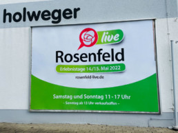 Gebäudebanner Rosenfeld live 2022